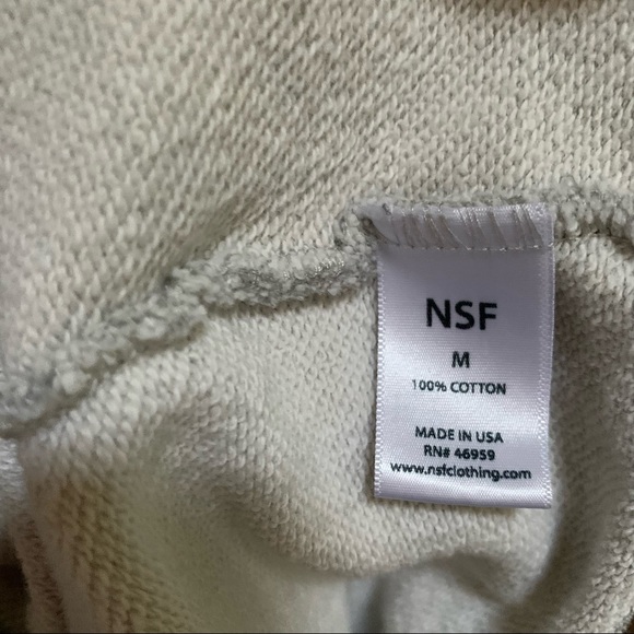 NSF~Gretchen Zip Up Hoodie in Heather Gray - Picture 9 of 14